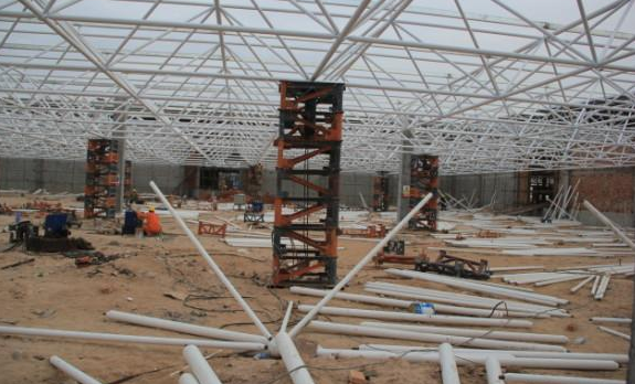 哈密盘点钢结构网架装配的步履和相关关注变乱